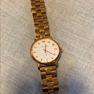 Marc Jacobs watch in rose gold